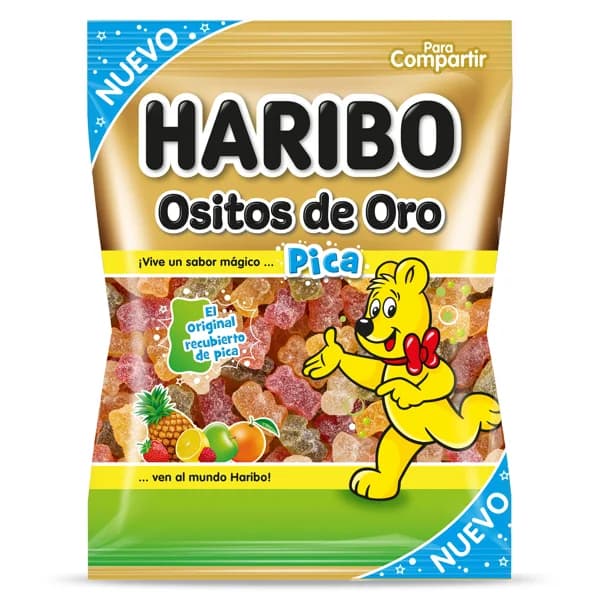 Golosinas ositos de oro pica Haribo bolsa 150 g - 0.15 ud - Imagen del producto en Findit