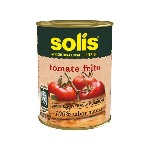 SOLÍS Tomate frito lata de 140 g. - 0.14 kg - Imagen del producto en Findit