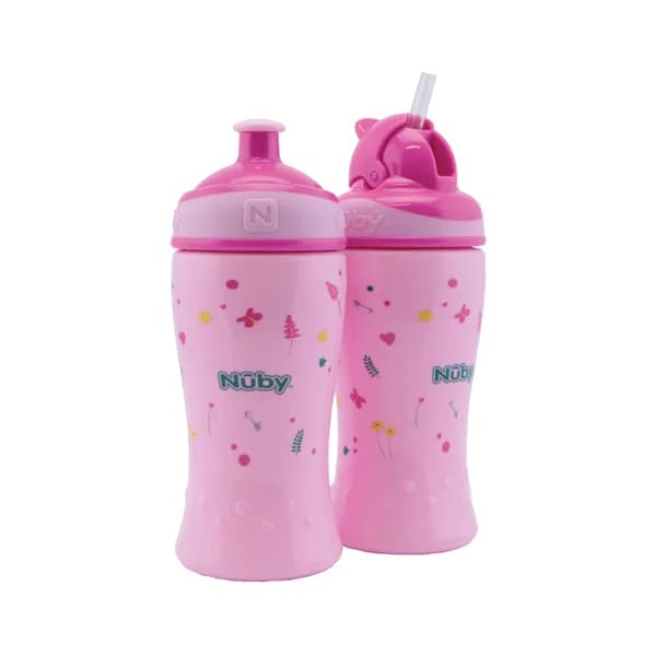 Taza flip-it preescolar, 360ml de capacidad, NUBY. - 1 ud - Imagen del producto en Findit