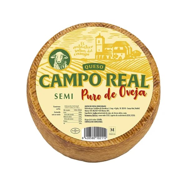 Queso de oveja semicurado CAMPOREAL - 1 ud - Imagen del producto en Findit