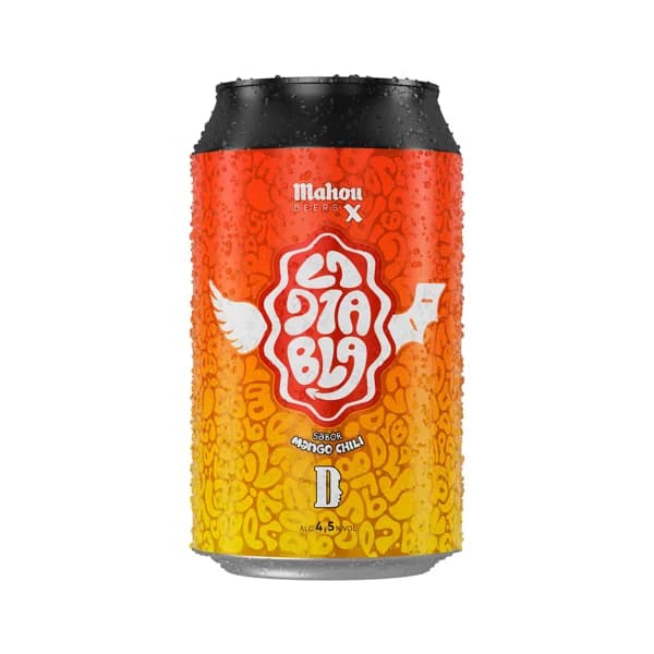 MAHOU Cerveza la diabla lata 33 cl. - 0.33 l - Imagen del producto en Findit