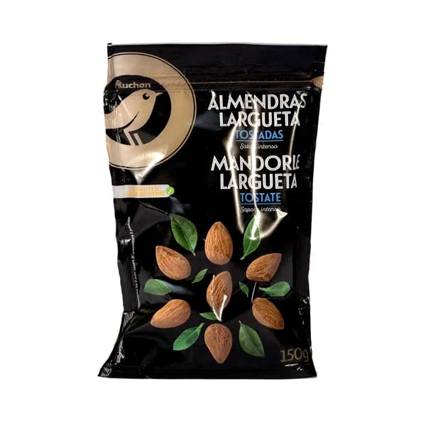 ALCAMPO GOURMET Almendras larguetas tostadas ALCAMPO GOURMET 150 g. - 0.15 kg - Imagen del producto en Findit