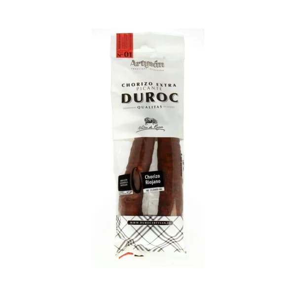 DUROC Sarta de chorizo picante de categoria extra DUROC 250 g. - 0.25 kg - Imagen del producto en Findit