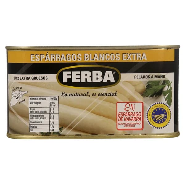 FERBA Espárragos 9/12 500 g. - 0.5 kg - Imagen del producto en Findit