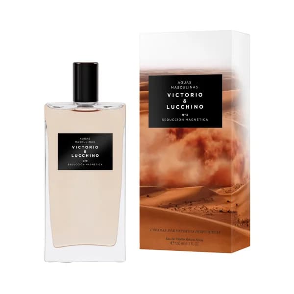 VICTORIO & LUCCHINO Eau de toilette para hombre con vaporizador en spray VICTORIO & LUCCHINO Nº 3 Seducción magnética 150 ml. - 0.15 l - Imagen del producto en Findit