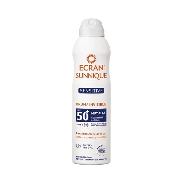 ECRAN Sensitive Protector solar en spray, para pieles muy claras y sensibles con FPS 50+ (muy allto) 250 ml. - 0.25 l - Imagen del producto en Findit