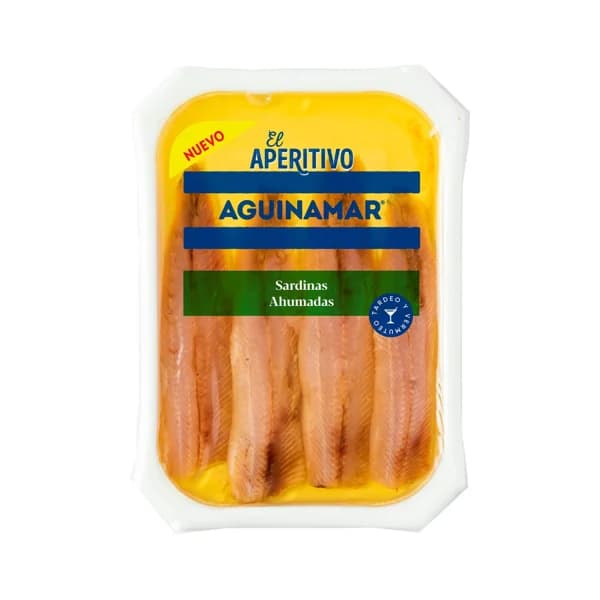 AGUINAMAR Sardina ahumada 4unds 70g - 0.07 kg - Imagen del producto en Findit