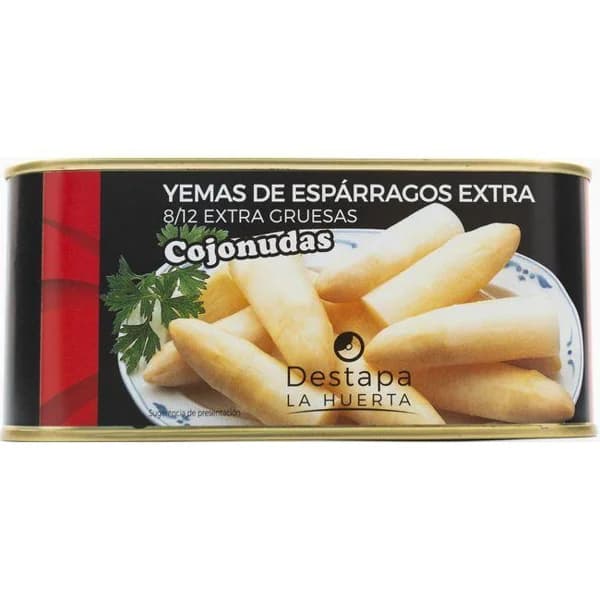 Yemas muy gruesas LA HUERTA, lata 425 g - 0.43 kg - Imagen del producto en Findit