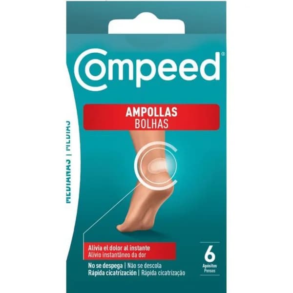 Apósito ampolla mediana COMPEED, caja 6 uds - 6 ud - Imagen del producto en Findit