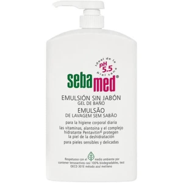 Emulsión sin jabón SEBAMED, dosificador 500 ml - 0.5 l - Imagen del producto en Findit