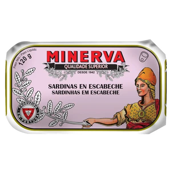 MINERVA Sardinas en escabeche 120 g. - 0.09 kg - Imagen del producto en Findit