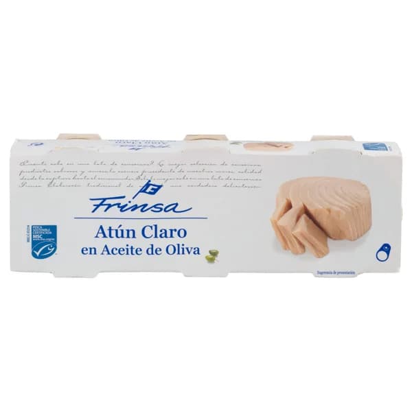 SRINSA Atún en conserva en aceite de oliva 67 x 3 g. - 0.2 kg - Imagen del producto en Findit