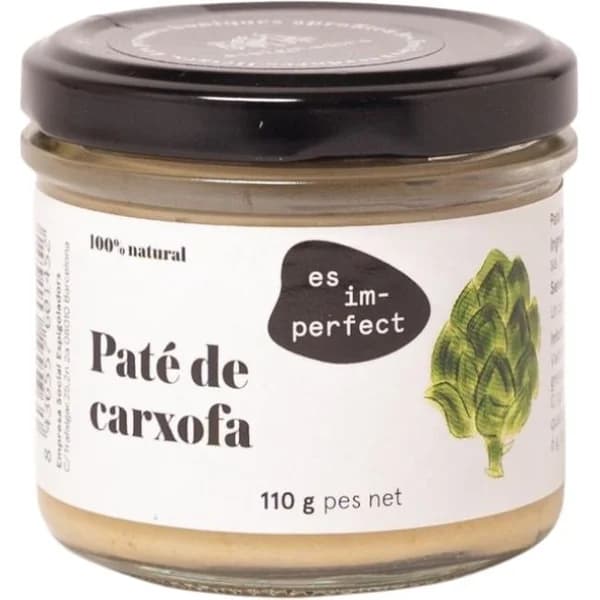Paté de arcachofa ES IM-PERFECT, frasco 120 g - 1 ud - Imagen del producto en Findit