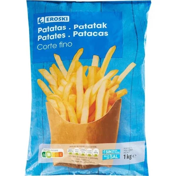 Patata finisima EROSKI, bolsa 1 kg - 1 kg - Imagen del producto en Findit