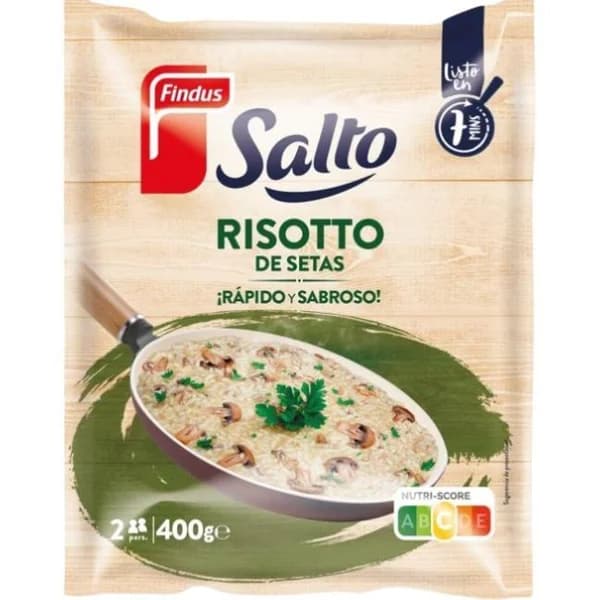 Risotto de setas FINDUS, bolsa 400 g - 0.4 kg - Imagen del producto en Findit