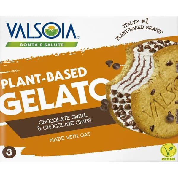 Cookie helado con base de avena VALSOIA, caja 3 uds - 3 ud - Imagen del producto en Findit