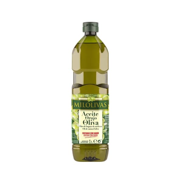 MILOLIVAS Aceite de orujo de oliva  botella de 1 l. - 1 l - Imagen del producto en Findit