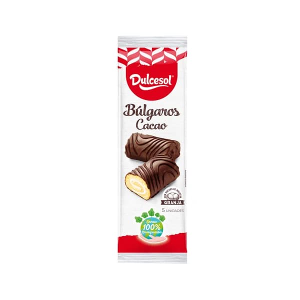 DULCESOL Búlgaros de cacao 175 gr, - 0.18 kg - Imagen del producto en Findit