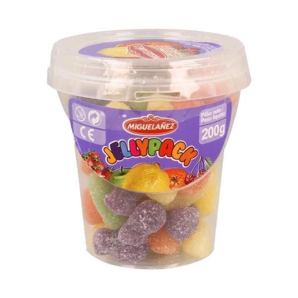 MIGUELAÑEZ Caramelos de goma sabor a frutas MIGUELAÑEZ JELLYPACK 200 g. - 0.2 kg - Imagen del producto en Findit