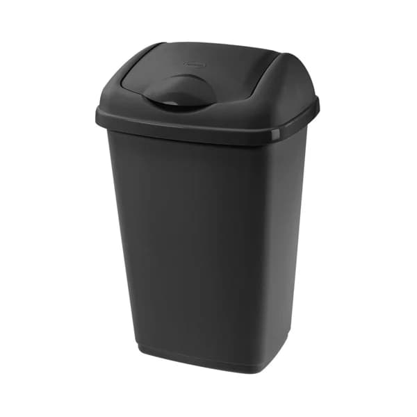 ACTUEL Cubo de basura de 15 l, con tapa abatible. - 1 ud - Imagen del producto en Findit