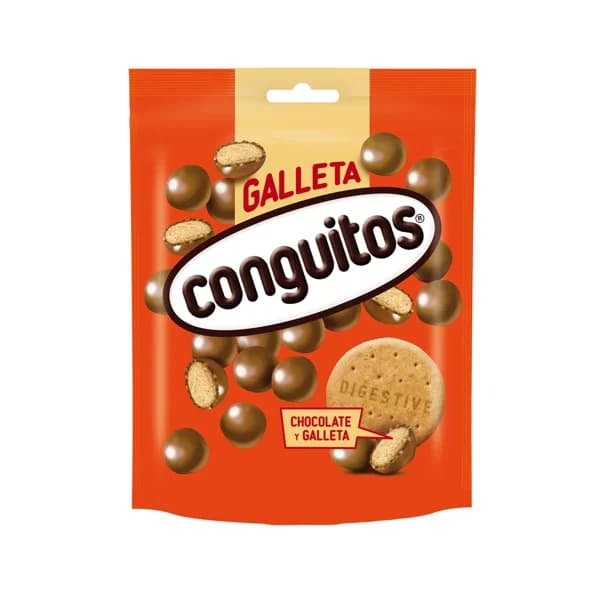 CONGUITOS Galletas de chocolate con leche 120 g. - 0.12 kg - Imagen del producto en Findit