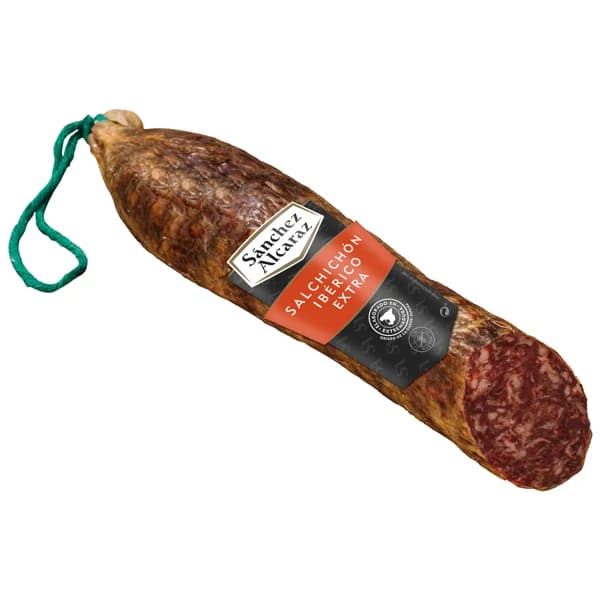 SÁNCHEZ ALCARAZ Salchichón cular ibérico extra SANCHÉZ ALCARAZ 600 g. - 0.6 kg - Imagen del producto en Findit