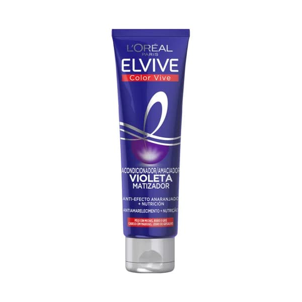 ELVIVE Mascarilla violeta matizadora, con efecto anti-anaranjado para cabellos con mechas, grises o rubios ELVIVE Color vive 150 ml. - 0.15 l - Imagen del producto en Findit