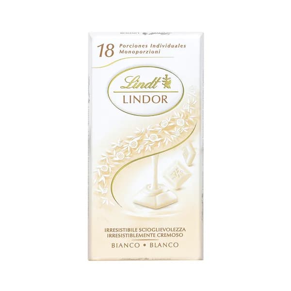 LINDT Chocolate blanco con relleno cremoso 100 g. - 0.1 kg - Imagen del producto en Findit