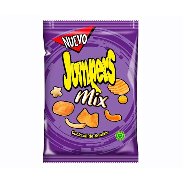 JUMPERS Surtido de productos de aperitivos fritos y horneados 100 g. - 0.1 kg - Imagen del producto en Findit