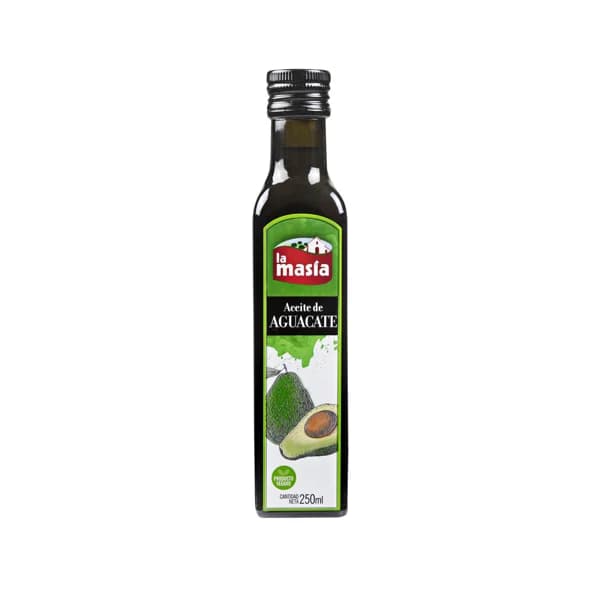 LA MASIA Aceite de aguacate botella 250 ml. - 0.25 l - Imagen del producto en Findit