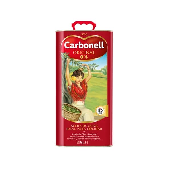 CARBONELL Aceite de oliva suave garrafa de 5 l. - 5 l - Imagen del producto en Findit
