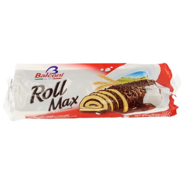 BALCONI Rollito de bizcocho relleno de cacao 300 g. - 0.3 kg - Imagen del producto en Findit