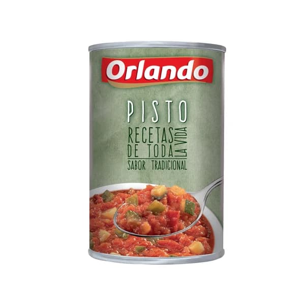 ORLANDO Pisto lata de 415 g. - 0.42 kg - Imagen del producto en Findit