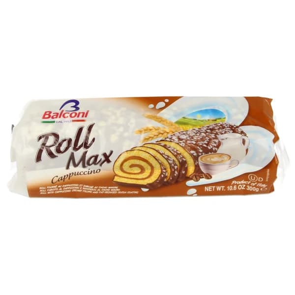 BALCONI Rollino de bizcochro con sabor a capuccino 300 g. - 0.3 kg - Imagen del producto en Findit