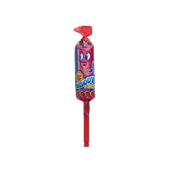 CHUPA CHUPS Caramelo con palo de sabor a fresa, Melody Pops CHUPA CHUPS 15 g. - 1 ud - Imagen del producto en Findit