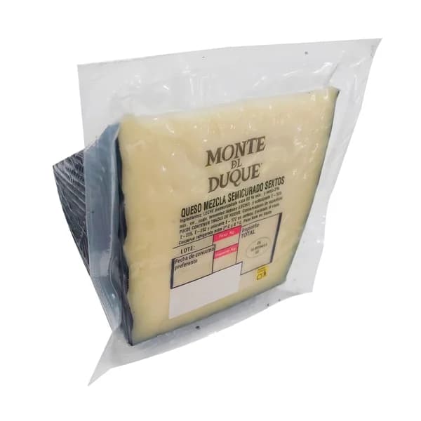 MONTE DEL DUQUE Queso mezcla semicurado cuña. - 1 ud - Imagen del producto en Findit
