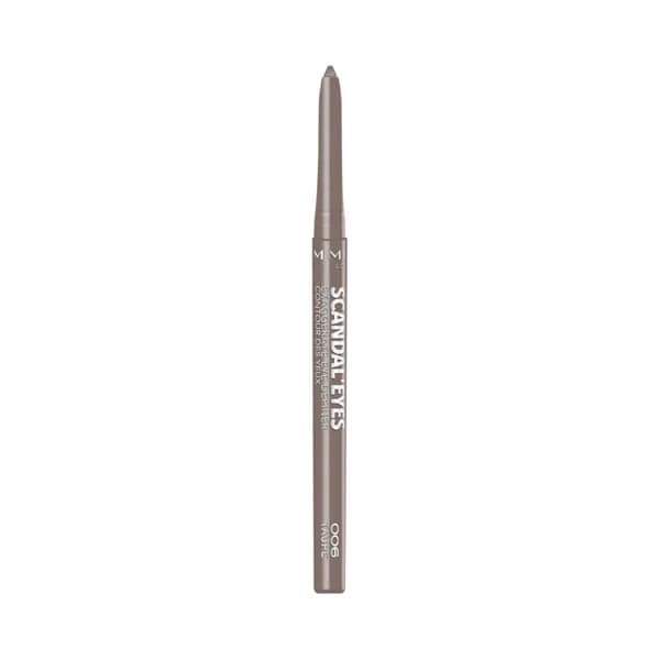 RIMMEL  Scandal eyes tono 006 Taupe Lápiz de ojos resistente al agua (waterproof) y de larga duración. - 1 ud - Imagen del producto en Findit