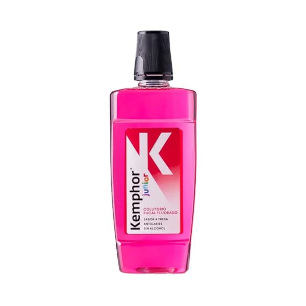 KEMPHOR Junior Enjuague bucal sabor fresa 500 ml. - 0.5 l - Imagen del producto en Findit
