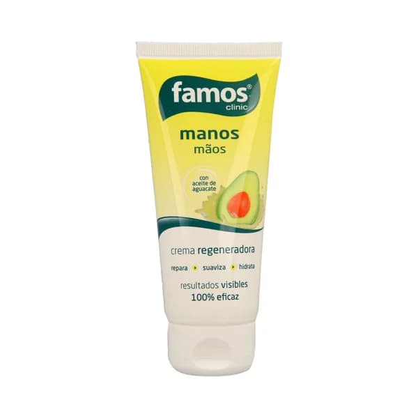 FAMOS Crema de manos hidratante y regeneradora FAMOS 100 ml. - 0.1 l - Imagen del producto en Findit