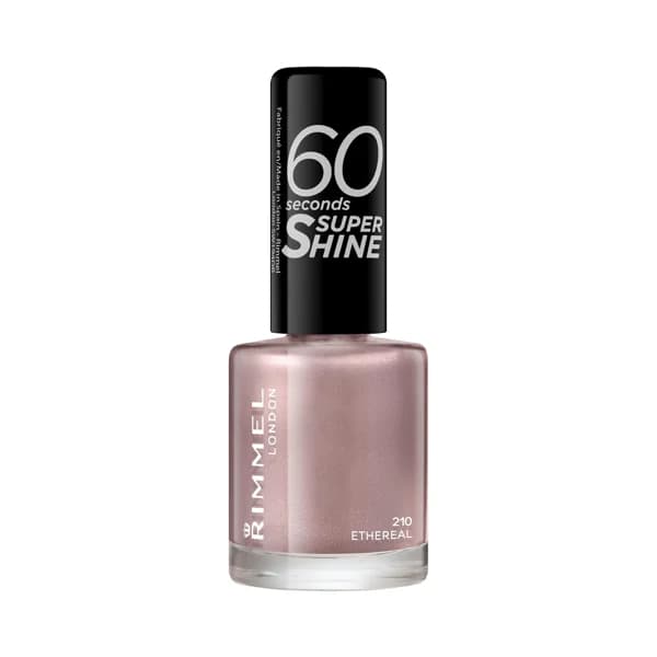 RIMMEL 60 seconds super shine tono 210 Ethereal  Esmalte de uñas de larga duración. - 1 ud - Imagen del producto en Findit