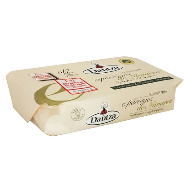 DANTZA Espárragos blancos en lata, 5/7 piezas 220 g. - 0.22 kg - Imagen del producto en Findit