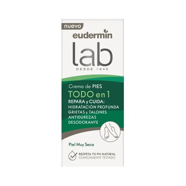 EUDERMIN Crema de pies reparadora para pies muy secos EUDERMIN Todo en 1 75 ml. - 0.08 l - Imagen del producto en Findit