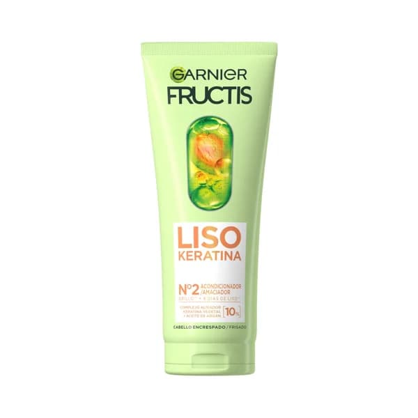 FRUCTIS Liso keratina nº2 de Garnier Acondicionador para cabellos encrespados 200 ml. - 0.2 l - Imagen del producto en Findit
