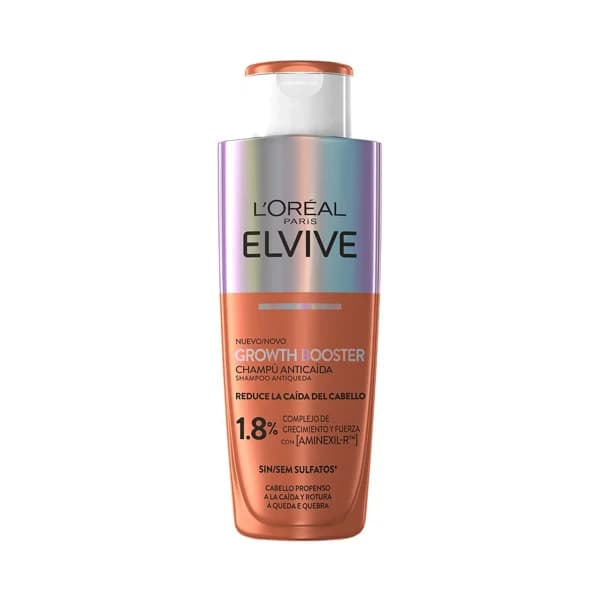 ELVIVE Growth booster Champú anticaída, para cabellos propensos a la caída y rotura 200 ml. - 0.2 l - Imagen del producto en Findit