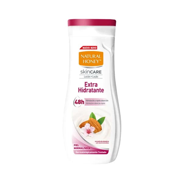 NATURAL HONEY Skin care Loción corporal extra hidratante, para pieles normales a secas 400 ml. - 0.33 l - Imagen del producto en Findit