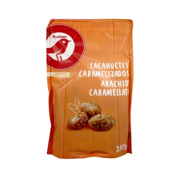 PRODUCTO ALCAMPO Cacahuetes caramelizados PRODUCTO ALCAMPO 150 g. - 0.15 kg - Imagen del producto en Findit