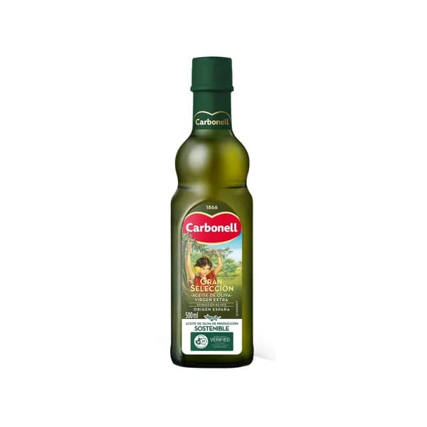 CARBONELL Gran Selección  Aceite de oliva virgen extra botella 500 ml. - 0.5 l - Imagen del producto en Findit