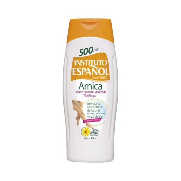 INSTITUTO ESPAÑOL Loción para piernas cansadas con árnica 100% natural INSTITUTO ESPAÑOL 500 ml. - 0.5 l - Imagen del producto en Findit