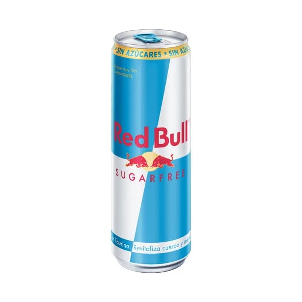 RED BULL SUGAR FREE  Bebida energética sin azúcares lata 335 ml. - 0.36 l - Imagen del producto en Findit