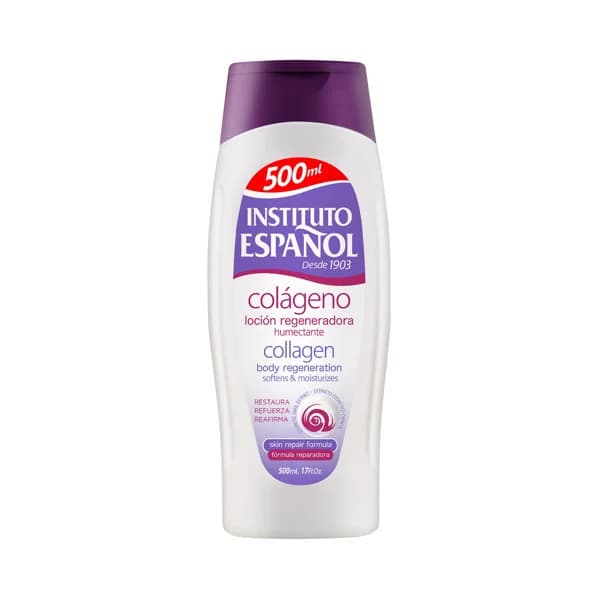 INSTITUTO ESPAÑOL Loción corporal regeneradora con Colágeno 500 ml. - 0.5 l - Imagen del producto en Findit